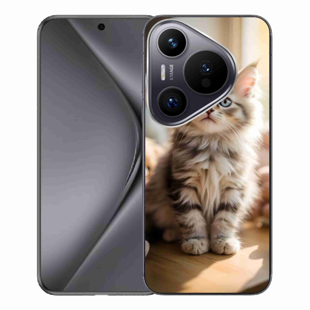 mmCase gél tok a Huawei Pura 70 Pro-hoz – aranyos cica 10