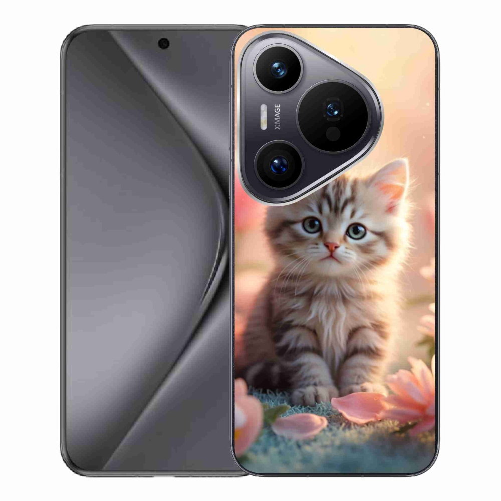Gél borító mmCase a Huawei Pura 70 Pro - aranyos cica 8