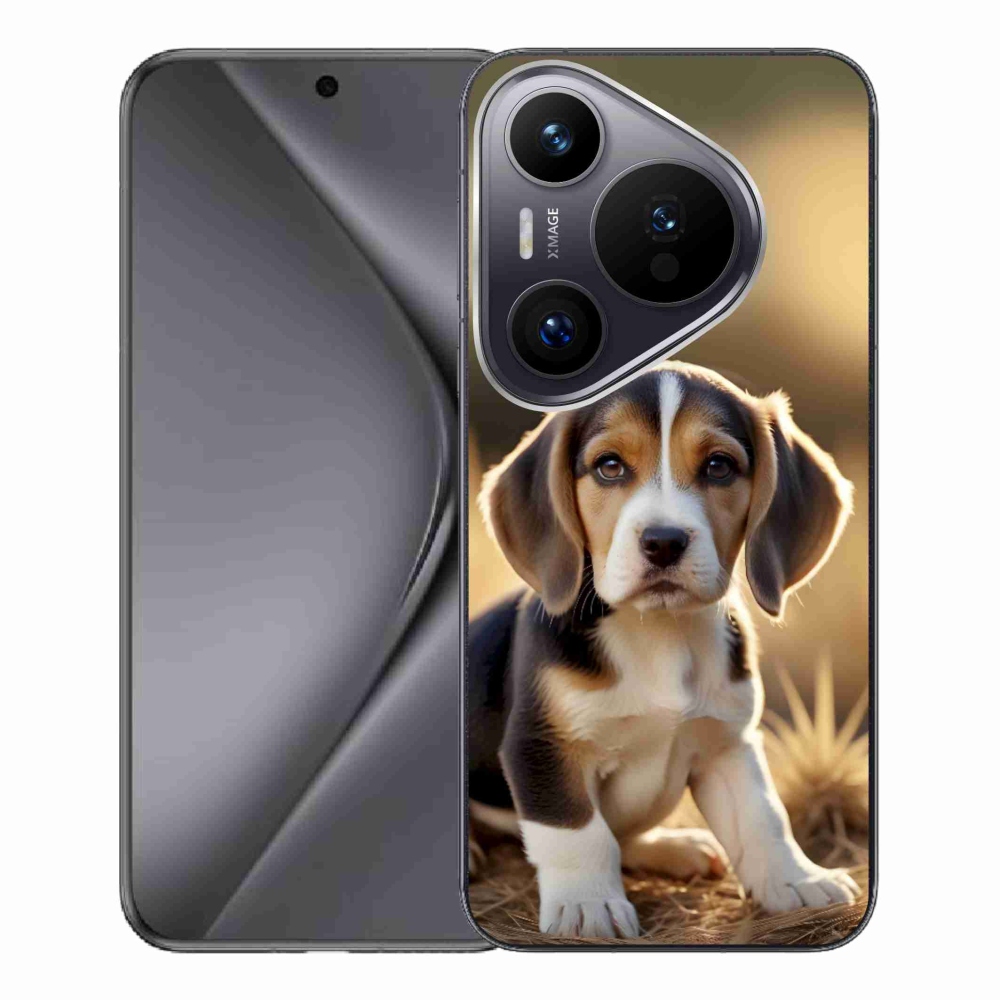 mmCase gél tok a Huawei Pura 70 Pro-hoz – aranyos beagle