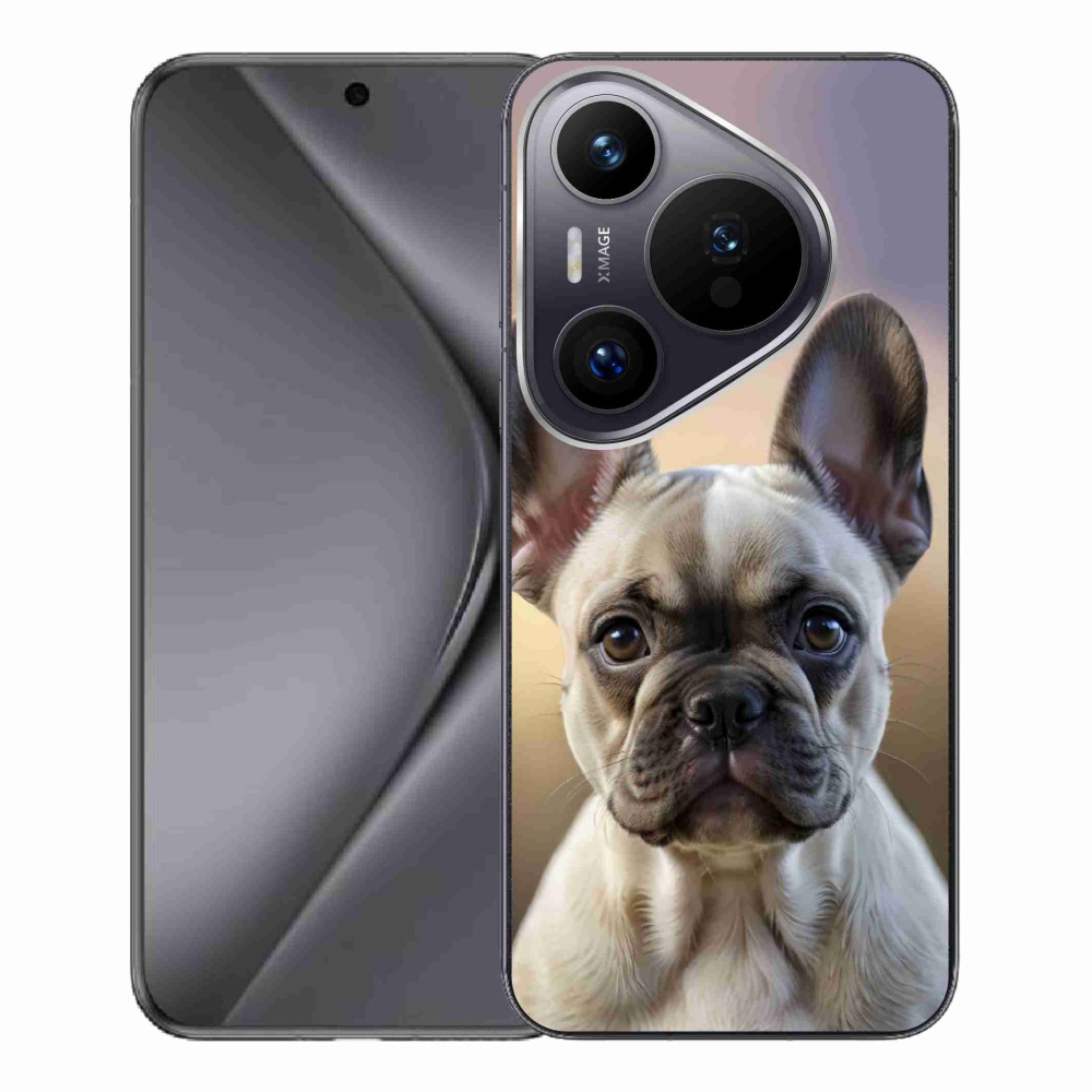 mmCase gél tok a Huawei Pura 70 Pro-hoz – aranyos francia buldog