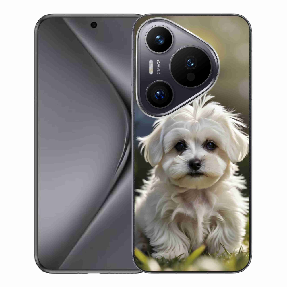 mmCase gél tok a Huawei Pura 70 Pro-hoz – aranyos máltai kutyus