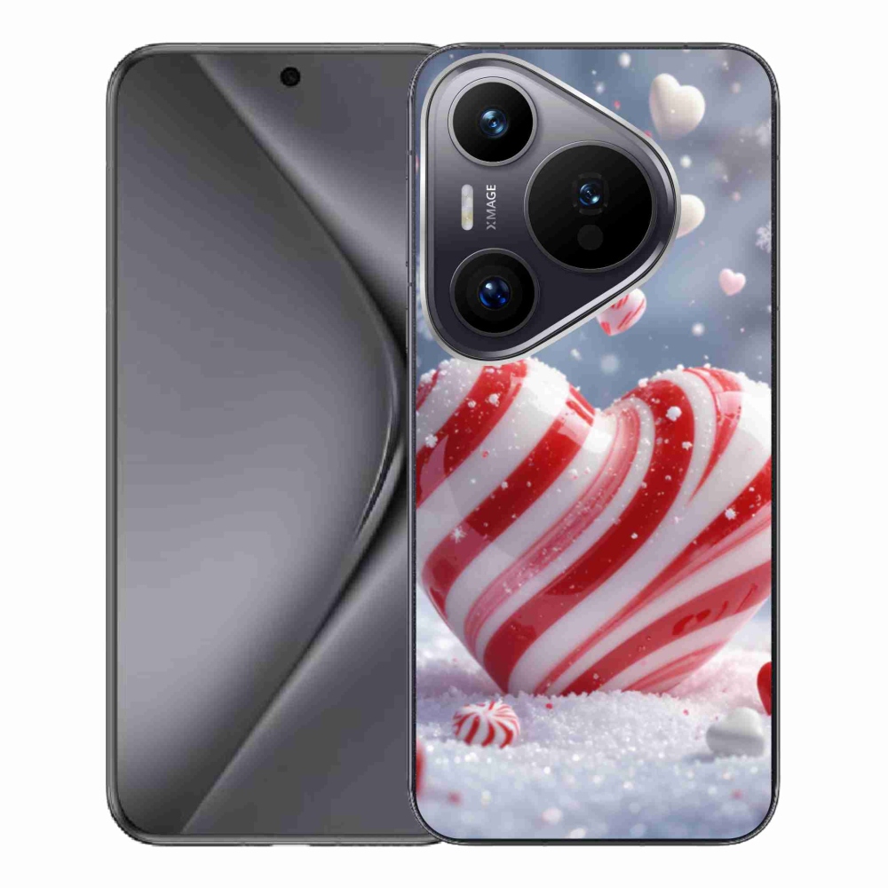 Gél borítás mmCase a Huawei Pura 70 Pro készülékhez - édes szívecske