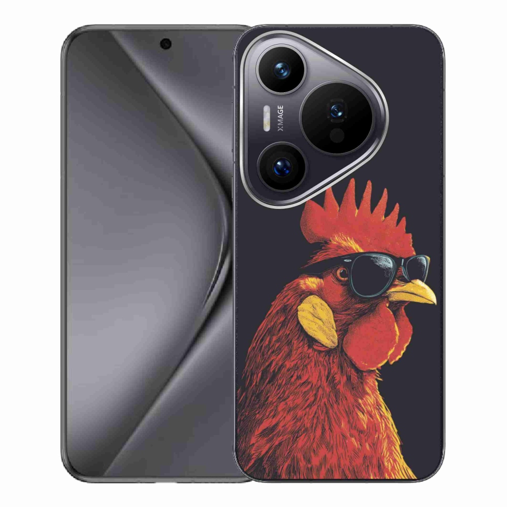 Gél borítás mmCase a Huawei Pura 70 Pro számára - stílusos kakas