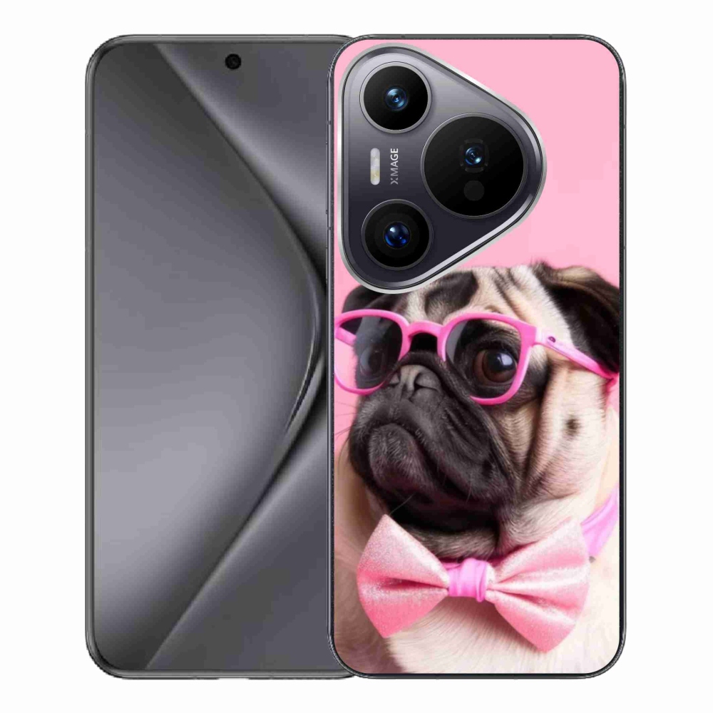 Gél borítás mmCase a Huawei Pura 70 Pro - stílusos mopszon