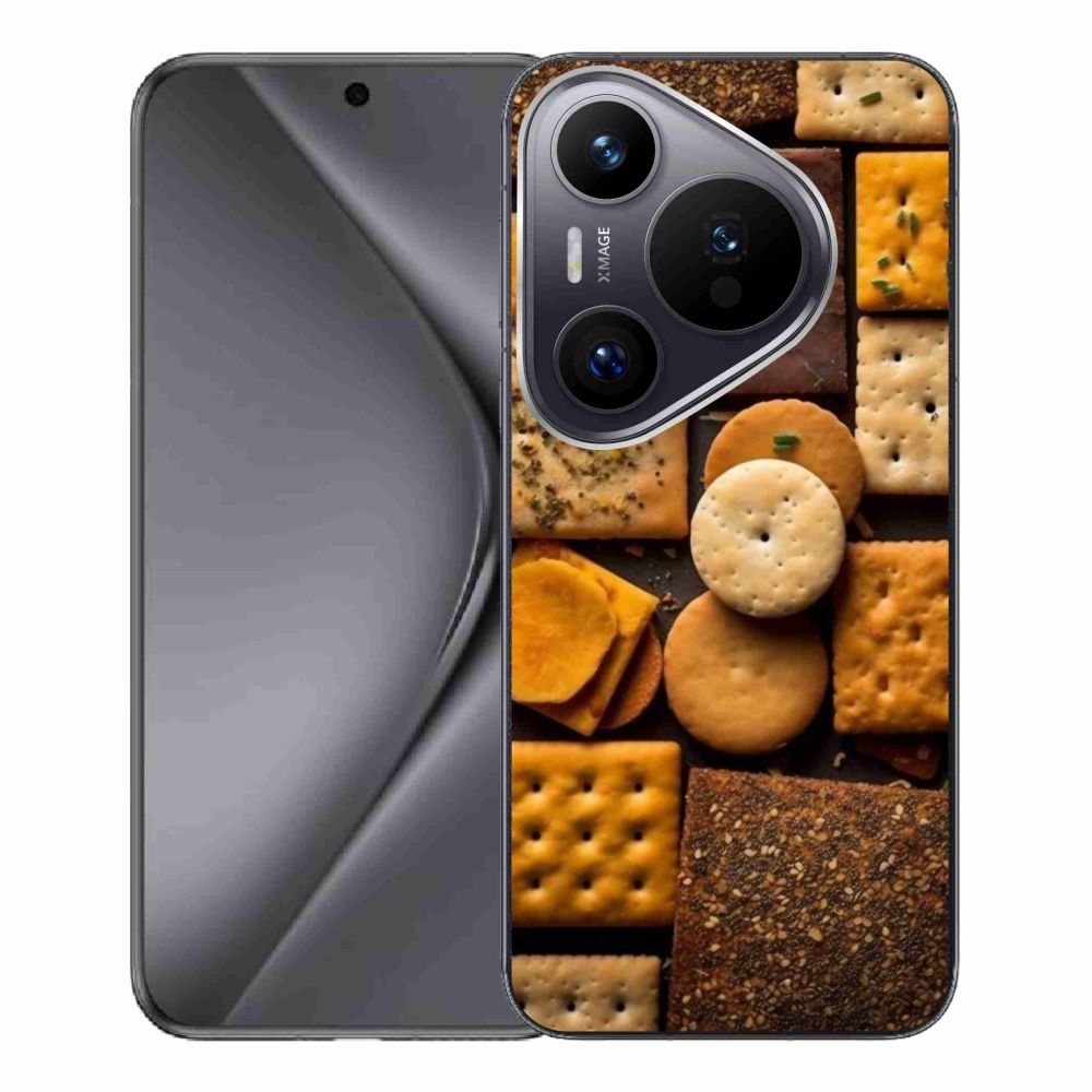 Zselés borítás mmCase a Huawei Pura 70 Pro készülékhez - kekszek