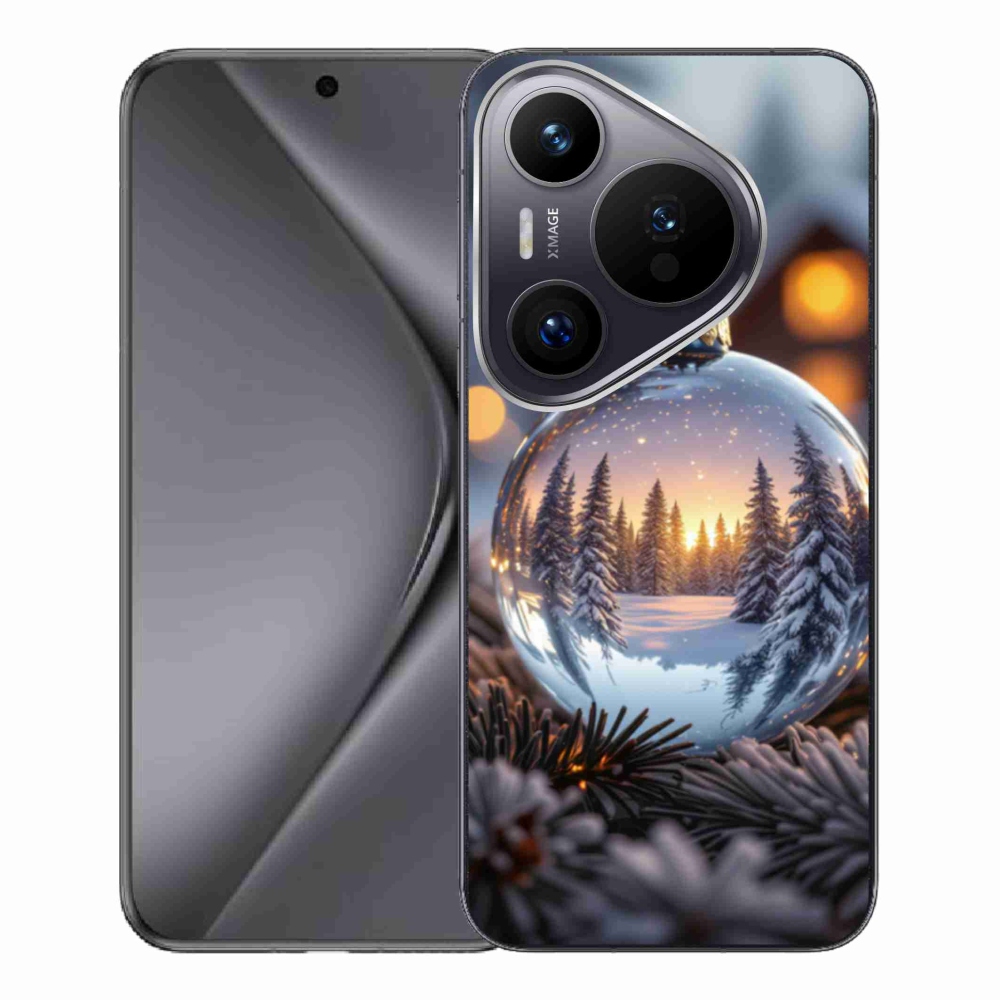 Gél borítás mmCase a Huawei Pura 70 Pro számára - karácsonyi dekoráció