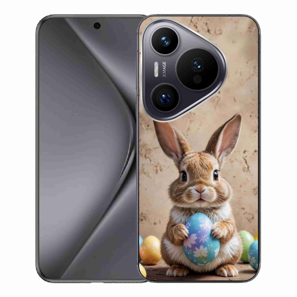 mmCase gél tok a Huawei Pura 70 Pro-hoz – húsvéti nyuszi