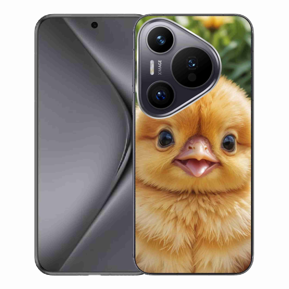Gél borító mmCase a Huawei Pura 70 Pro számára - boldog csaj