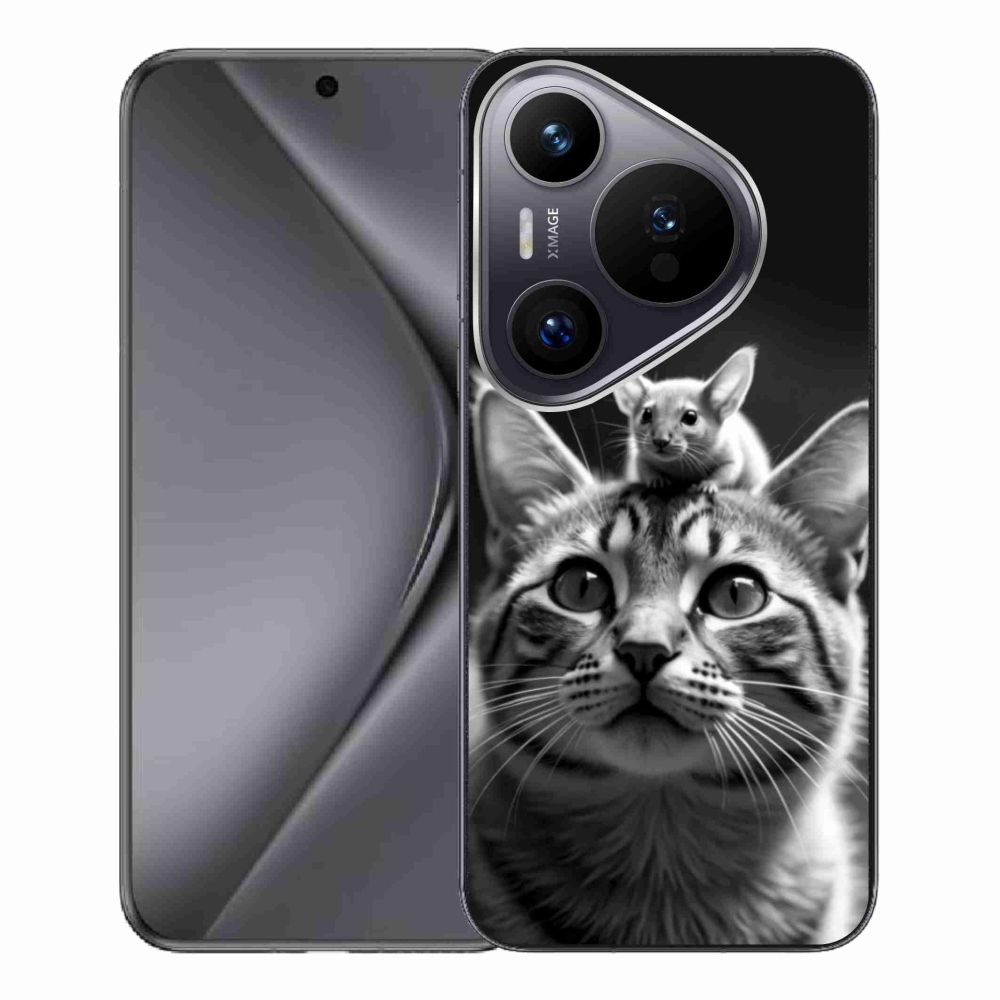 Gél borítás mmCase a Huawei Pura 70 Pro - állatbarátok 2