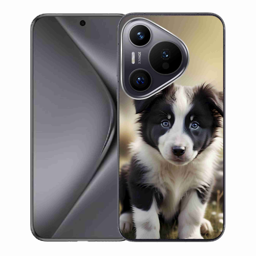 mmCase gél tok a Huawei Pura 70-hez – aranyos border collie