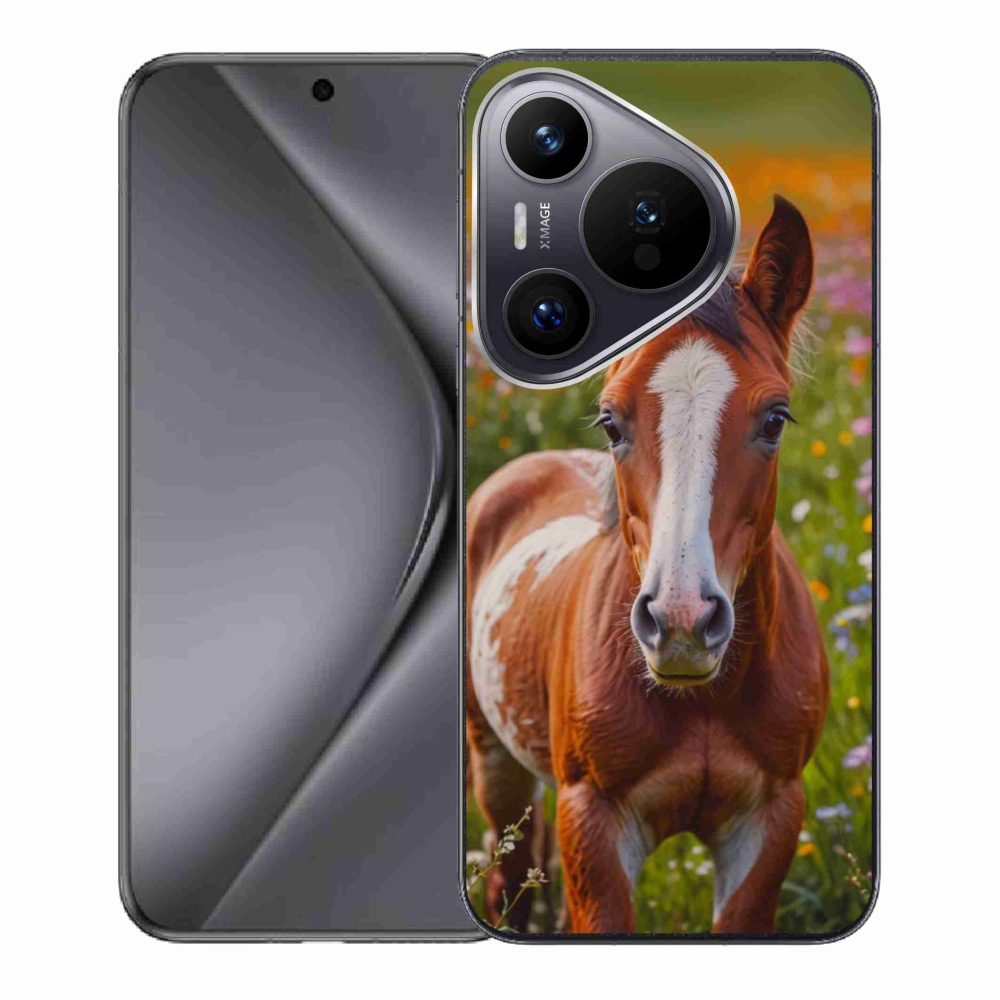 mmCase gél tok a Huawei Pura 70-hez – aranyos csikó