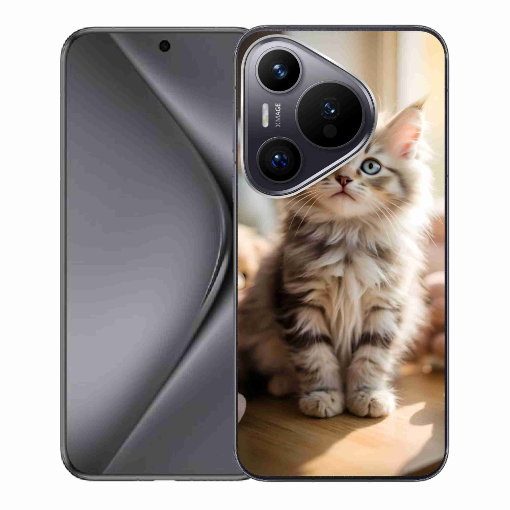 mmCase gél tok a Huawei Pura 70-hez – aranyos cica 10
