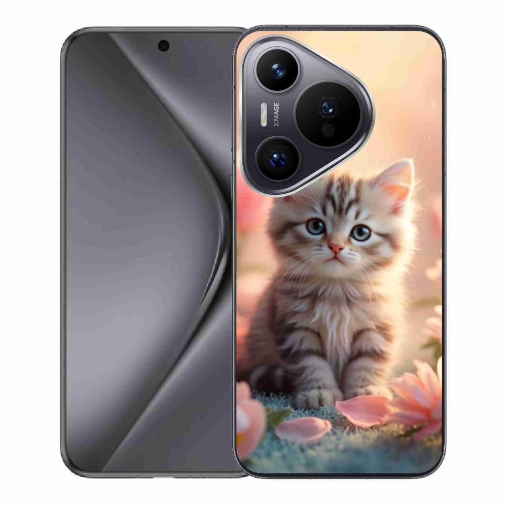 Gélburkolat mmCase a Huawei Pura 70-hez - aranyos cica 8