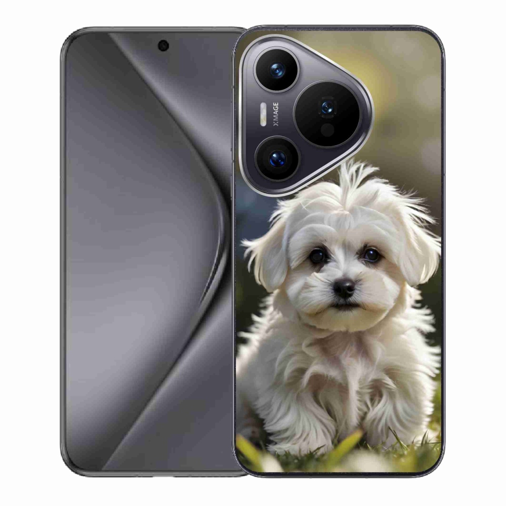 mmCase gél tok a Huawei Pura 70-hez – aranyos máltai kutyus