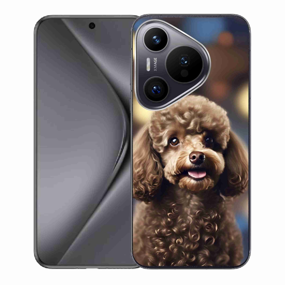 mmCase gél tok a Huawei Pura 70-hez – aranyos pudli