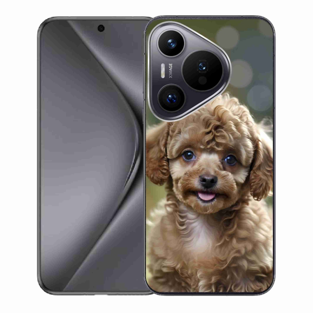 mmCase gél tok a Huawei Pura 70-hez – aranyos pudli