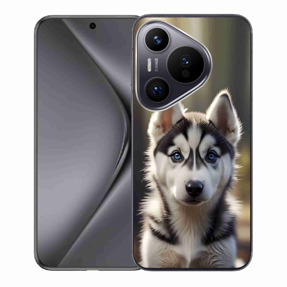 mmCase gél tok a Huawei Pura 70-hez – aranyos szibériai husky