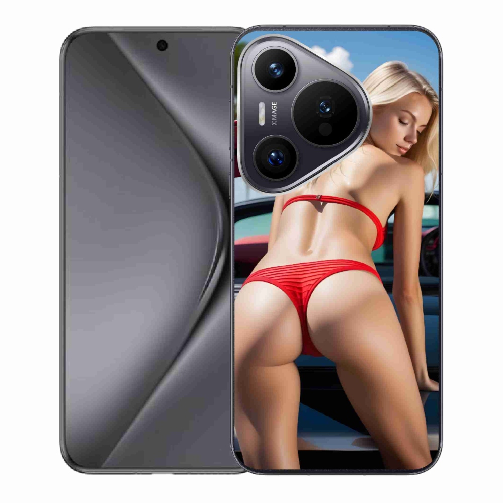 mmCase gél tok a Huawei Pura 70-hez – szexi nő 2