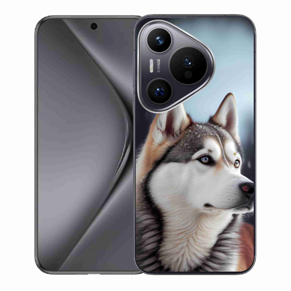 mmCase gél tok a Huawei Pura 70-hez – szibériai husky