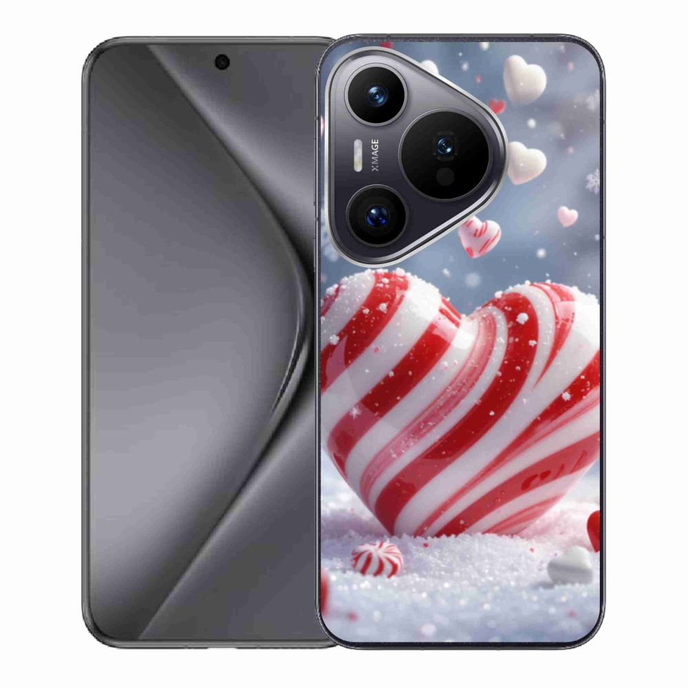 Gélburkolat mmCase a Huawei Pura 70-hez - édes szív