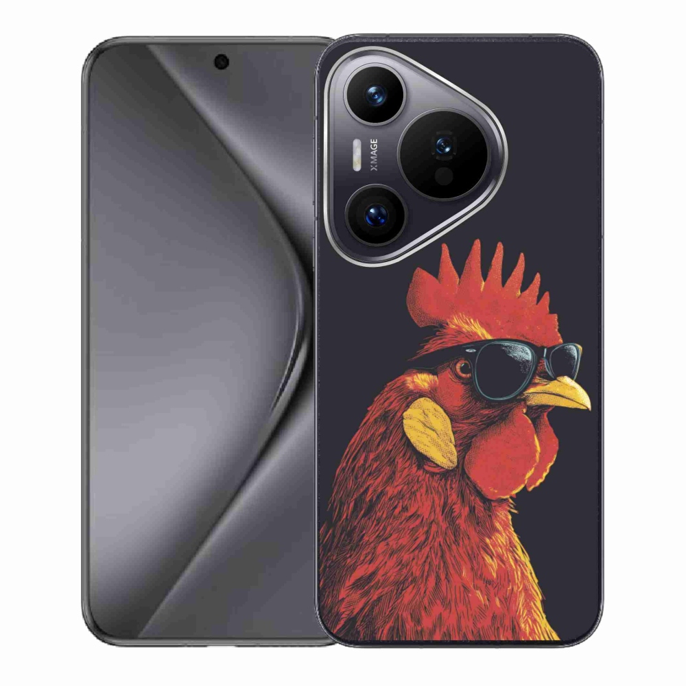 Gél borítás mmCase a Huawei Pura 70 készülékhez - stílusos kakas