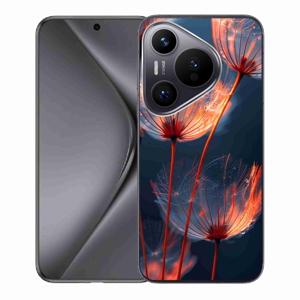 Gél borító mmCase a Huawei Pura 70-en - világító pehely