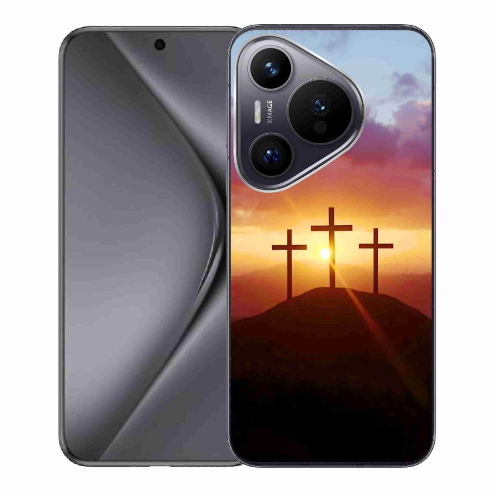 Zselés borítás mmCase a Huawei Pura 70-hez - három kereszt