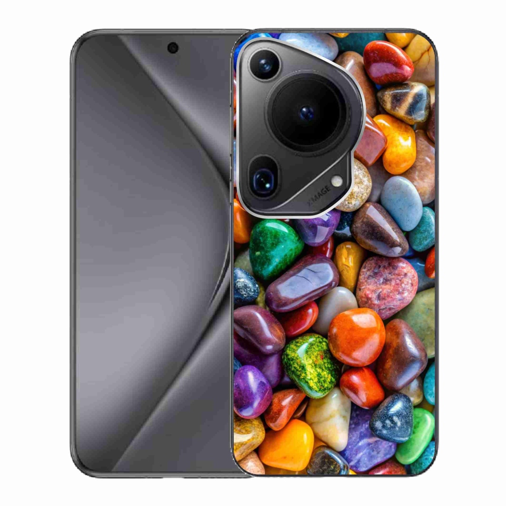 Gél borító mmCase a Huawei Pura 70 Ultra számára - színes strasszkövek