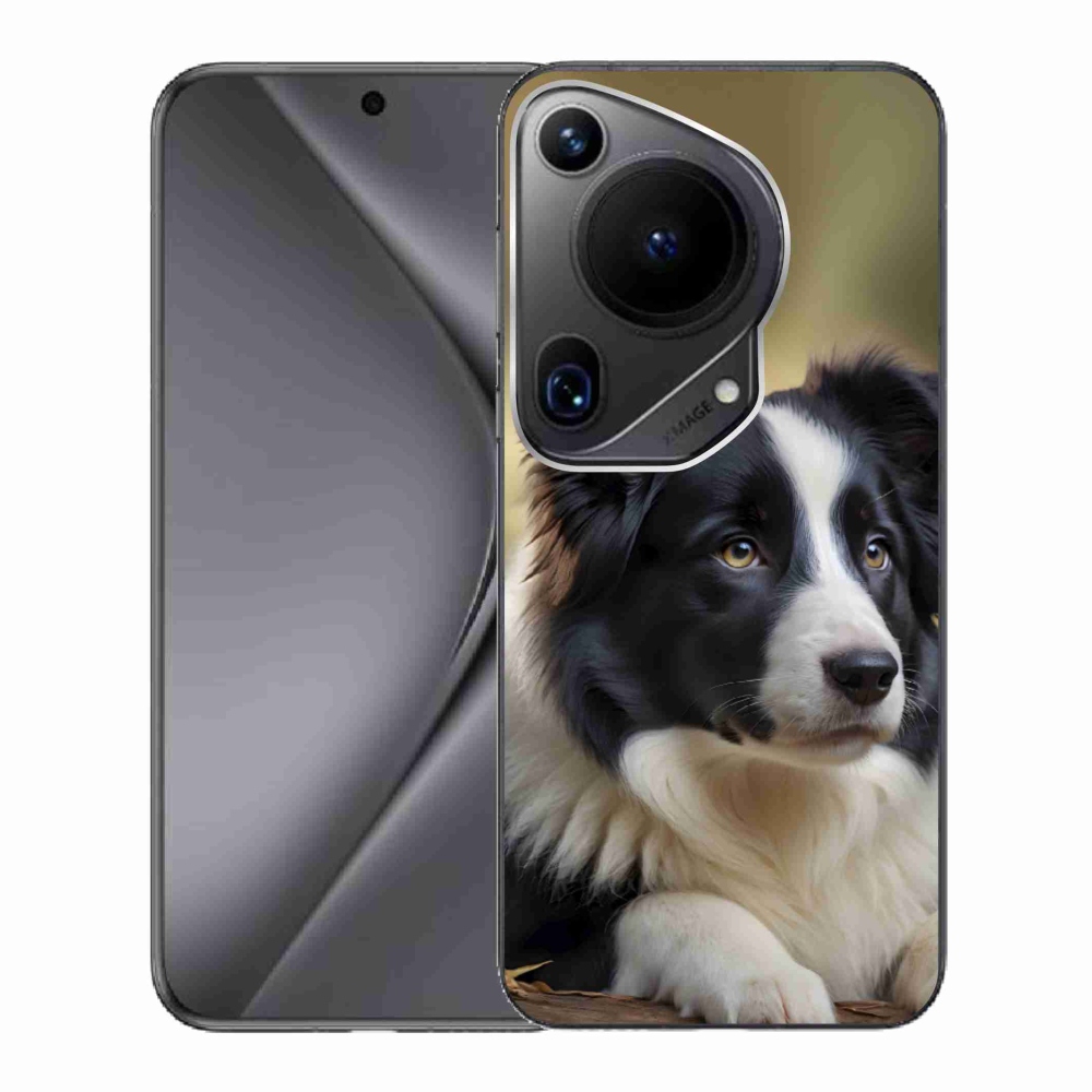 mmCase gél tok a Huawei Pura 70 Ultra-hoz – border collie 2