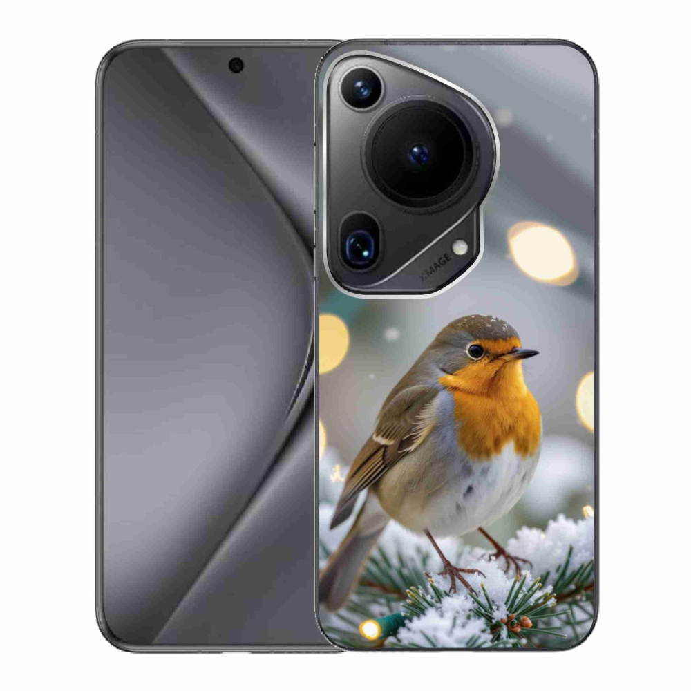 mmCase gél tok a Huawei Pura 70 Ultra-hoz – téli piros