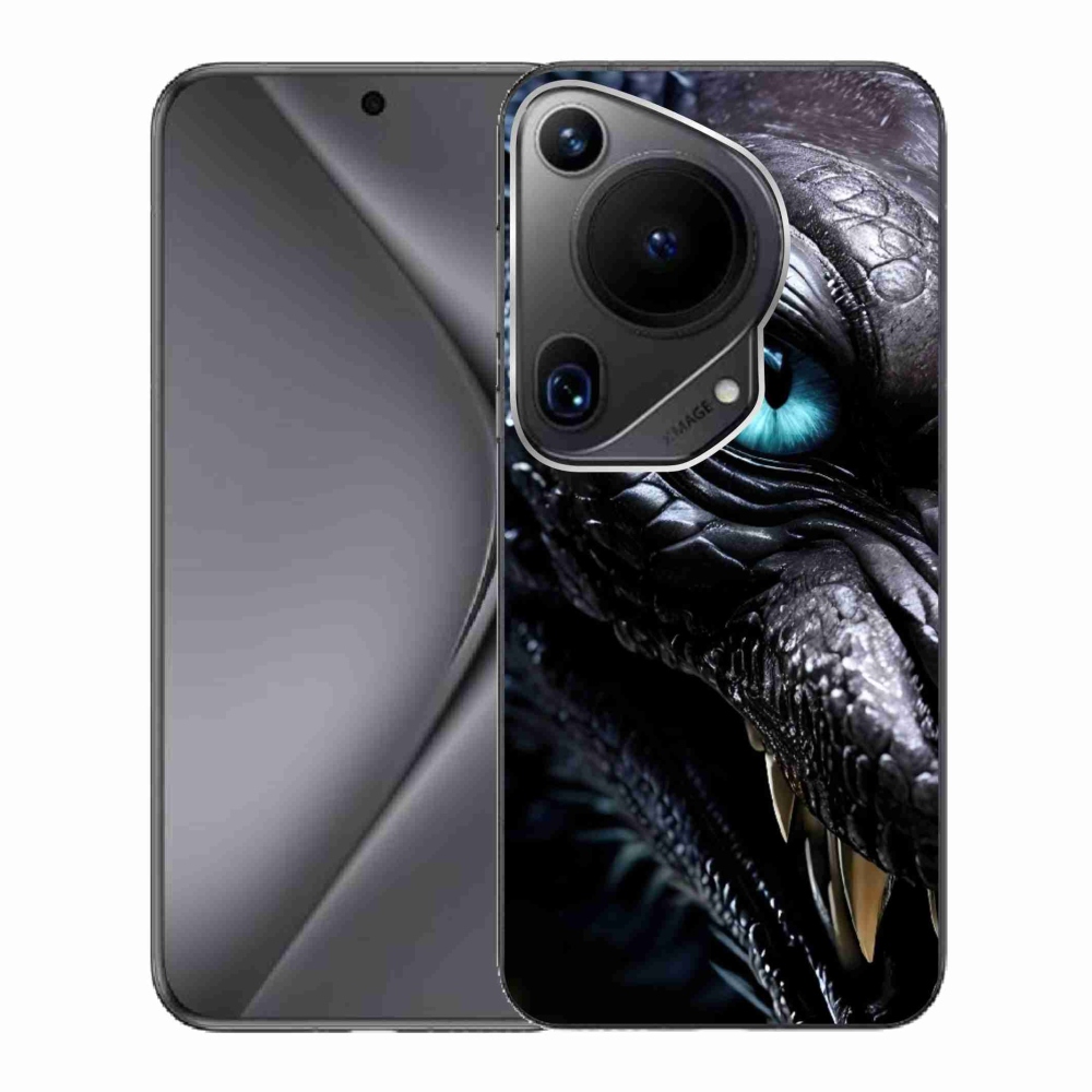 mmCase gél tok a Huawei Pura 70 Ultra-hoz – sárkányos mintával