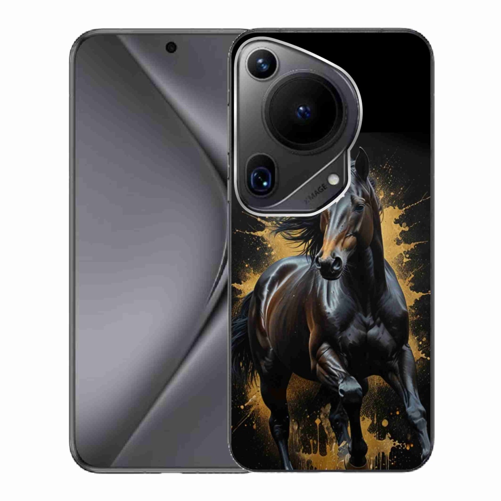 mmCase gél tok a Huawei Pura 70 Ultra-hoz – elegáns fekete változat