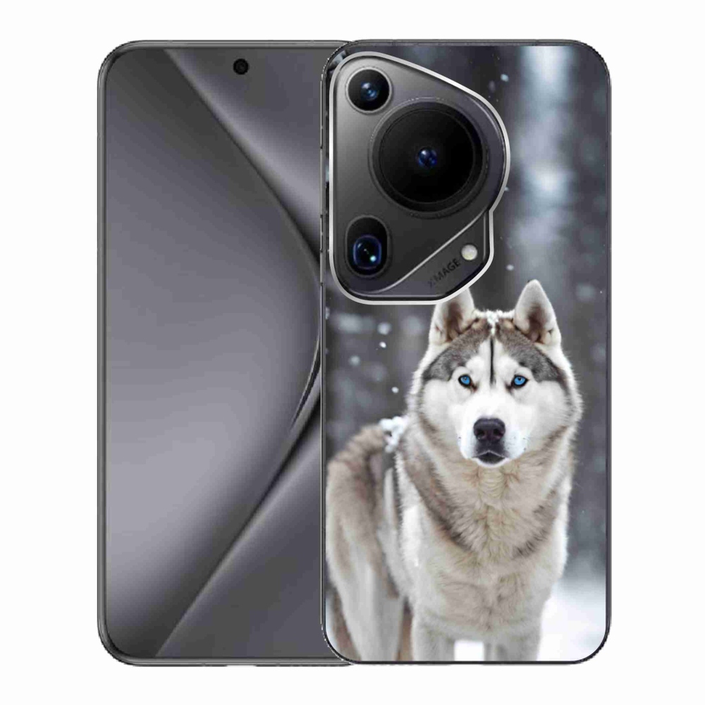 Gél borítás mmCase a Huawei Pura 70 Ultra - husky 2 számára