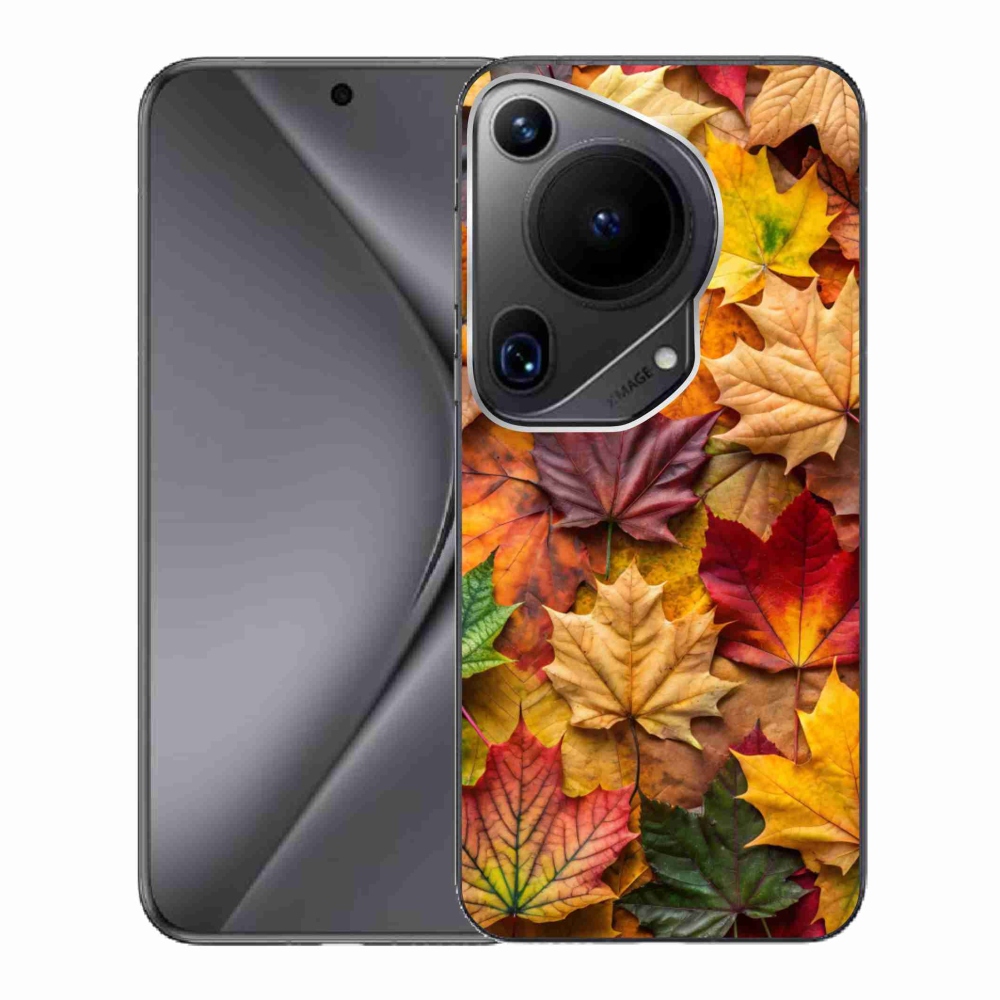 Gél borító mmCase a Huawei Pura 70 Ultra készülékhez - juharlevelek 2