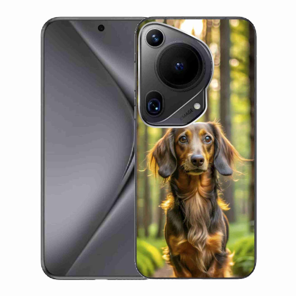 Gél borító mmCase a Huawei Pura 70 Ultra - dachshundhoz 4