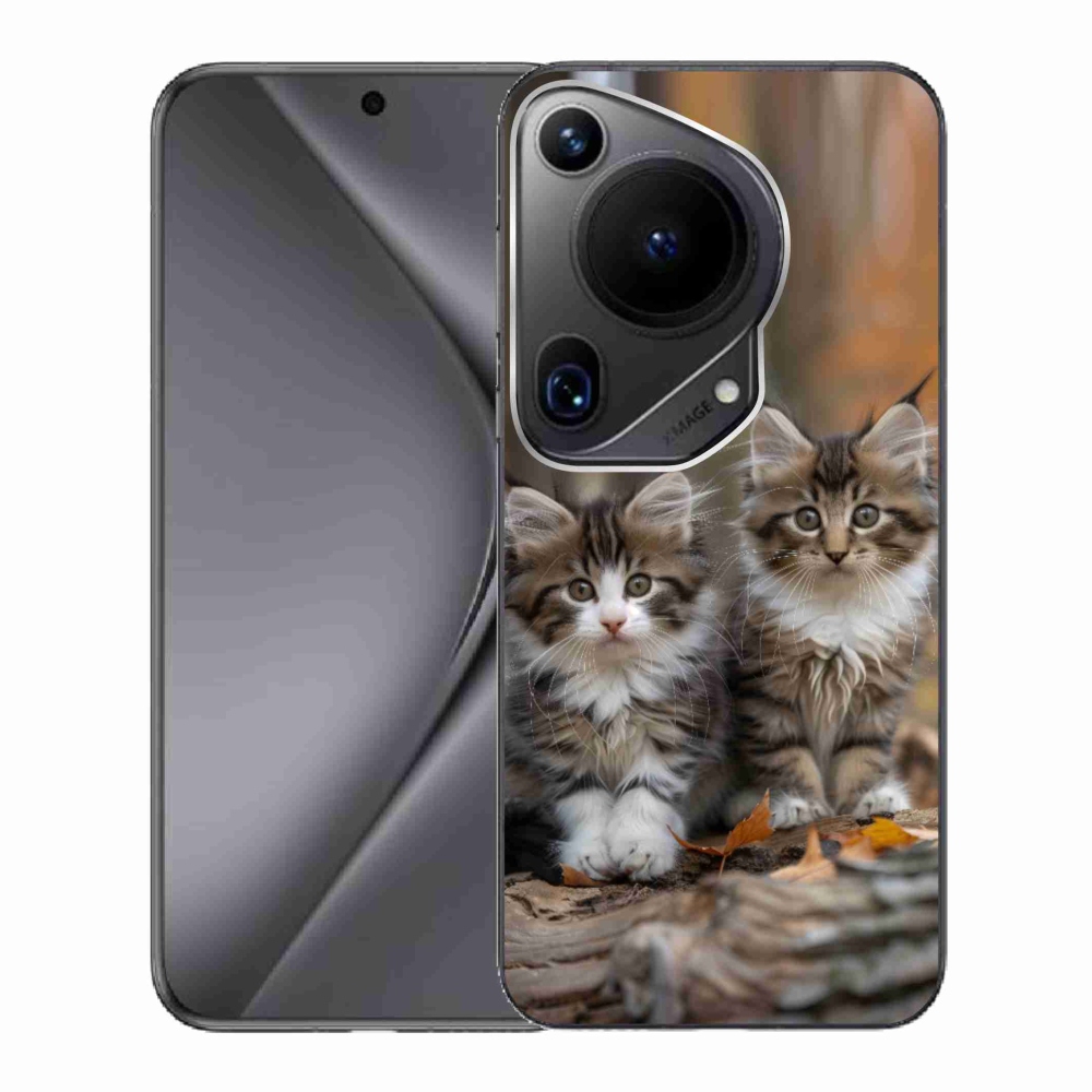 mmCase gél tok a Huawei Pura 70 Ultra-hoz – macska duó 3