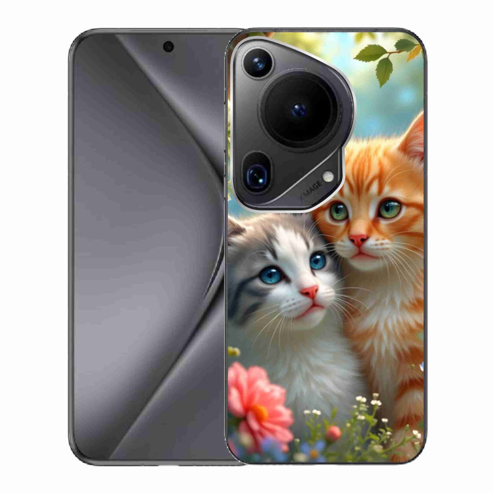 Gél borítás mmCase a Huawei Pura 70 Ultra készülékhez - cat love 2