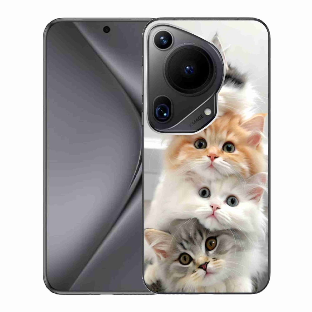 Zselés borítás mmCase a Huawei Pura 70 Ultra készülékhez - cat group