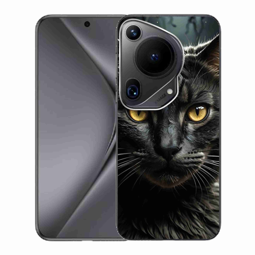 Gél borítás mmCase a Huawei Pura 70 Ultra számára - macskaszem 3