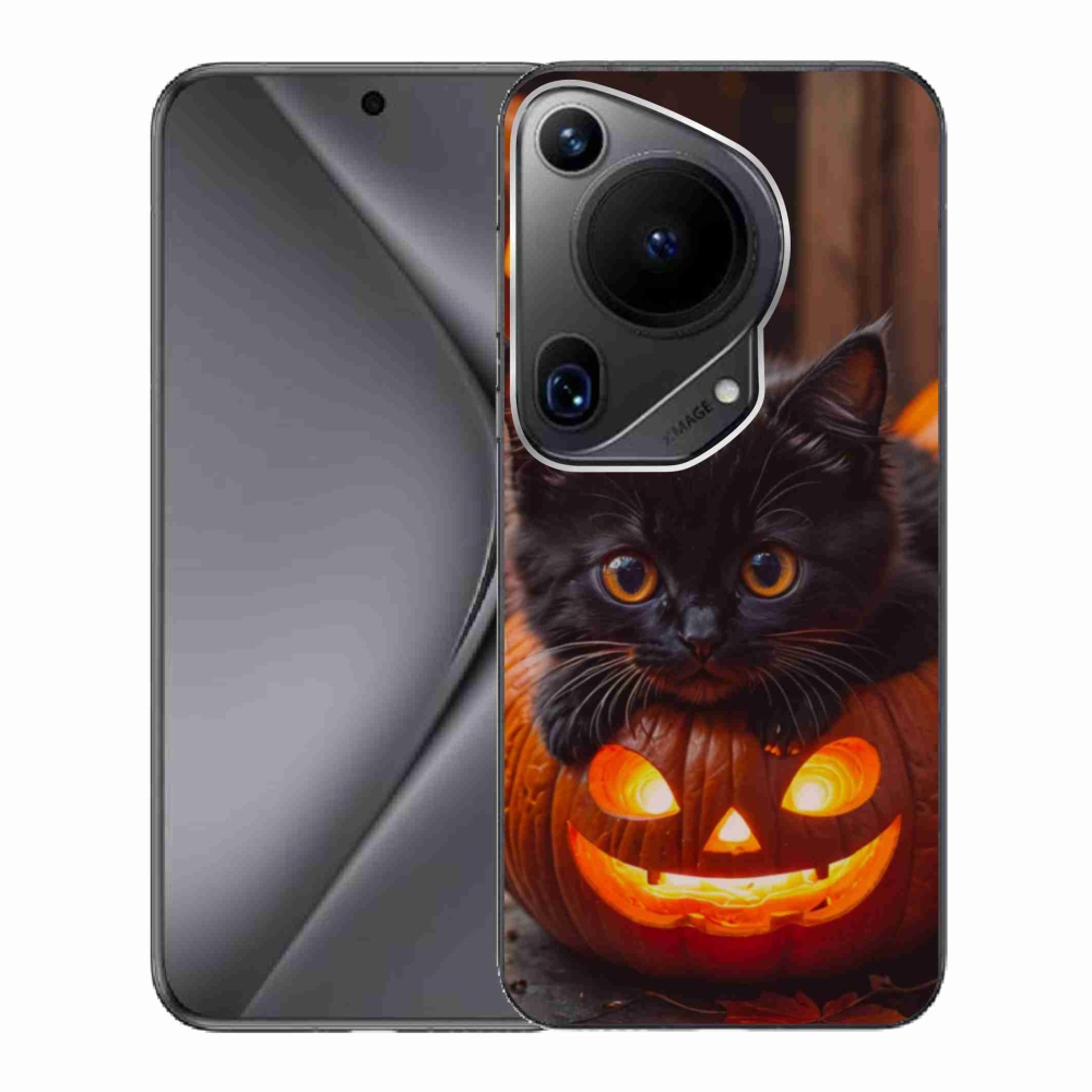 Gél borító mmCase a Huawei Pura 70 Ultra készülékhez - cica és tök