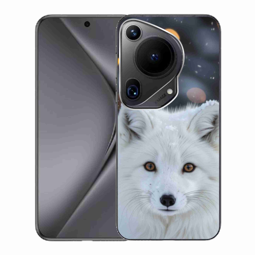 Gél borítás mmCase a Huawei Pura 70 Ultra készülékhez - polár róka