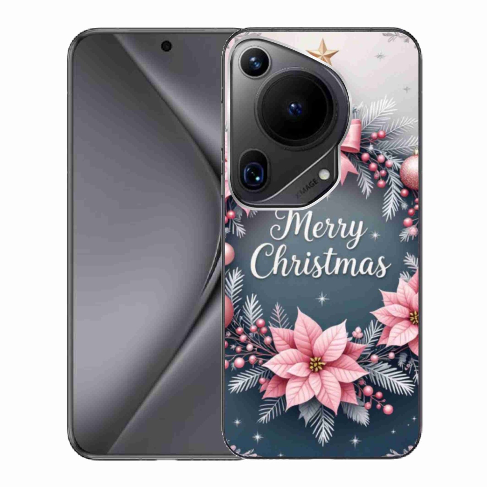 Gél borító mmCase a Huawei Pura 70 Ultra számára - boldog karácsonyt!
