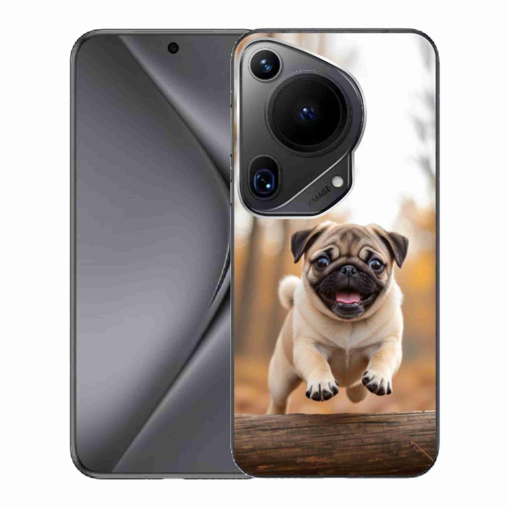 Zselés borítás mmCase a Huawei Pura 70 Ultra - mopsz 2 számára