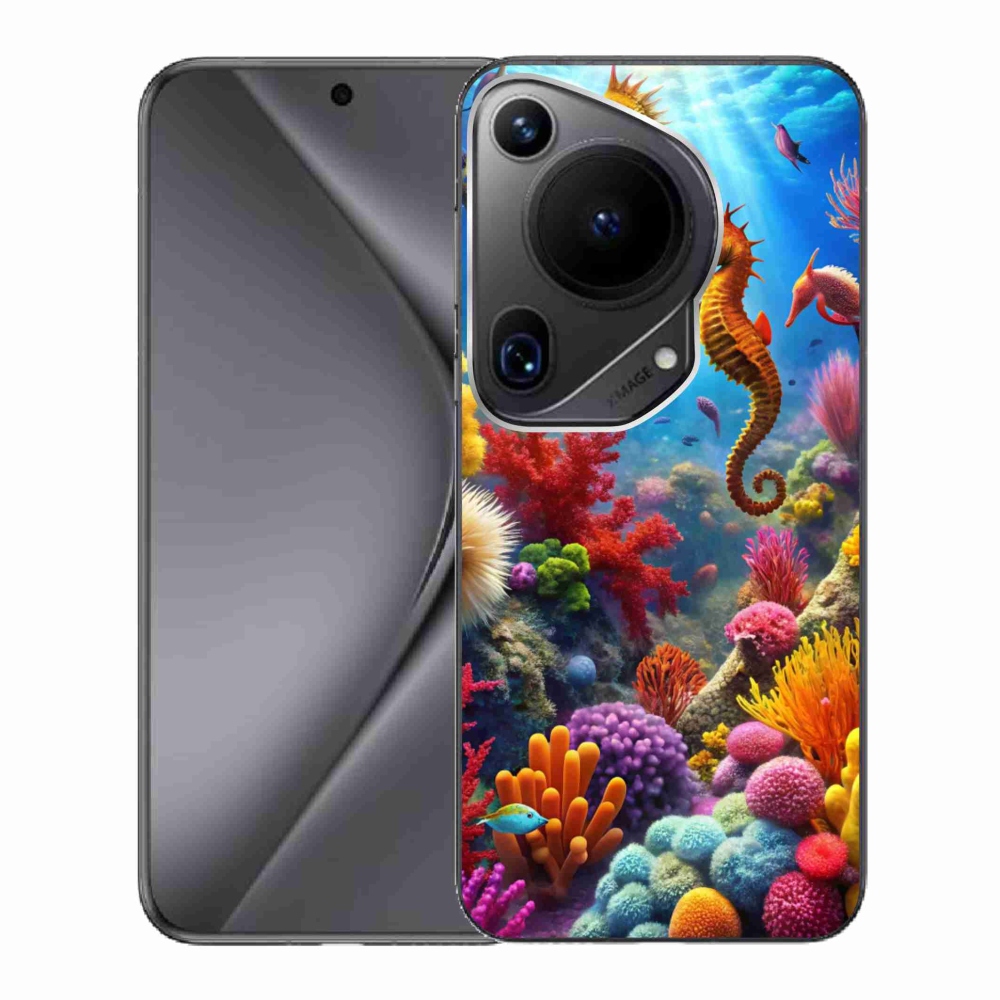 Gél borító mmCase a Huawei Pura 70 Ultra - Sea World 3 készülékre