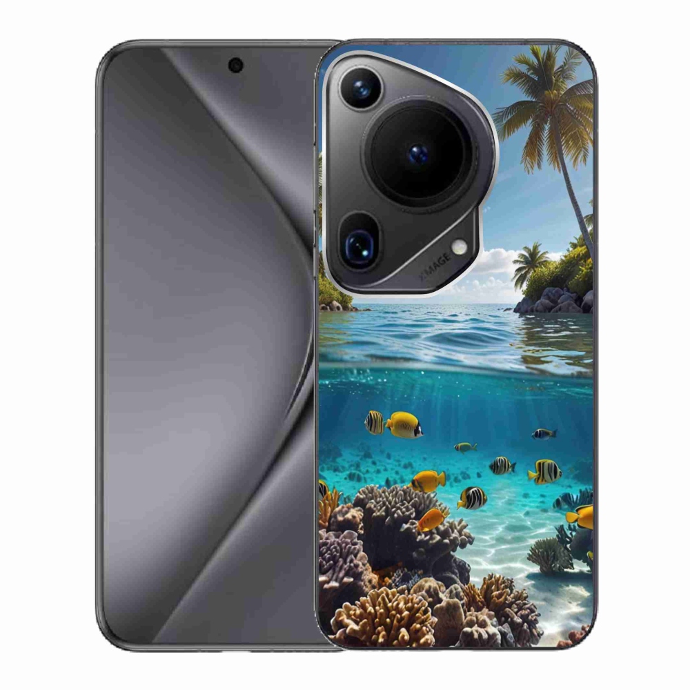Gél borítás mmCase a Huawei Pura 70 Ultra - Sea World 4 számára