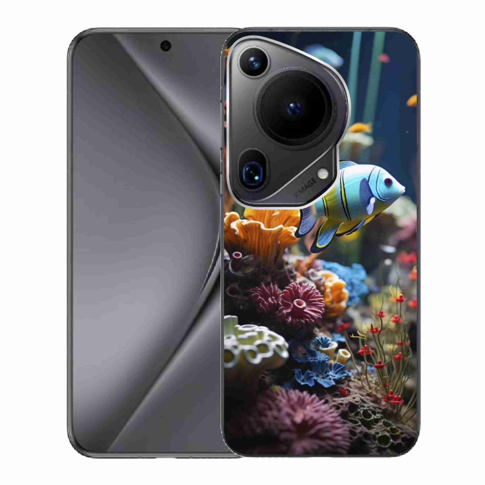Gélburkolat mmCase a Huawei Pura 70 Ultra - Sea World 5 készülékre
