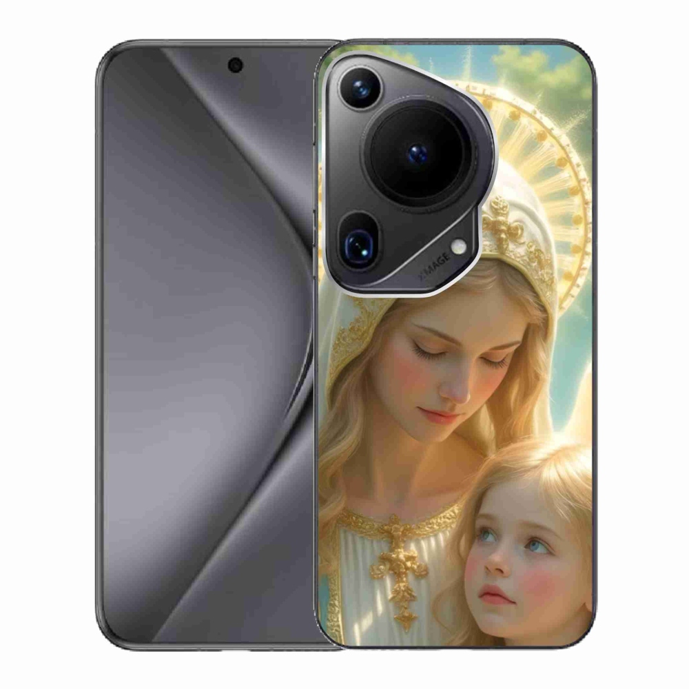 Gél borítás mmCase a Huawei Pura 70 Ultra számára - vallási motívum 2