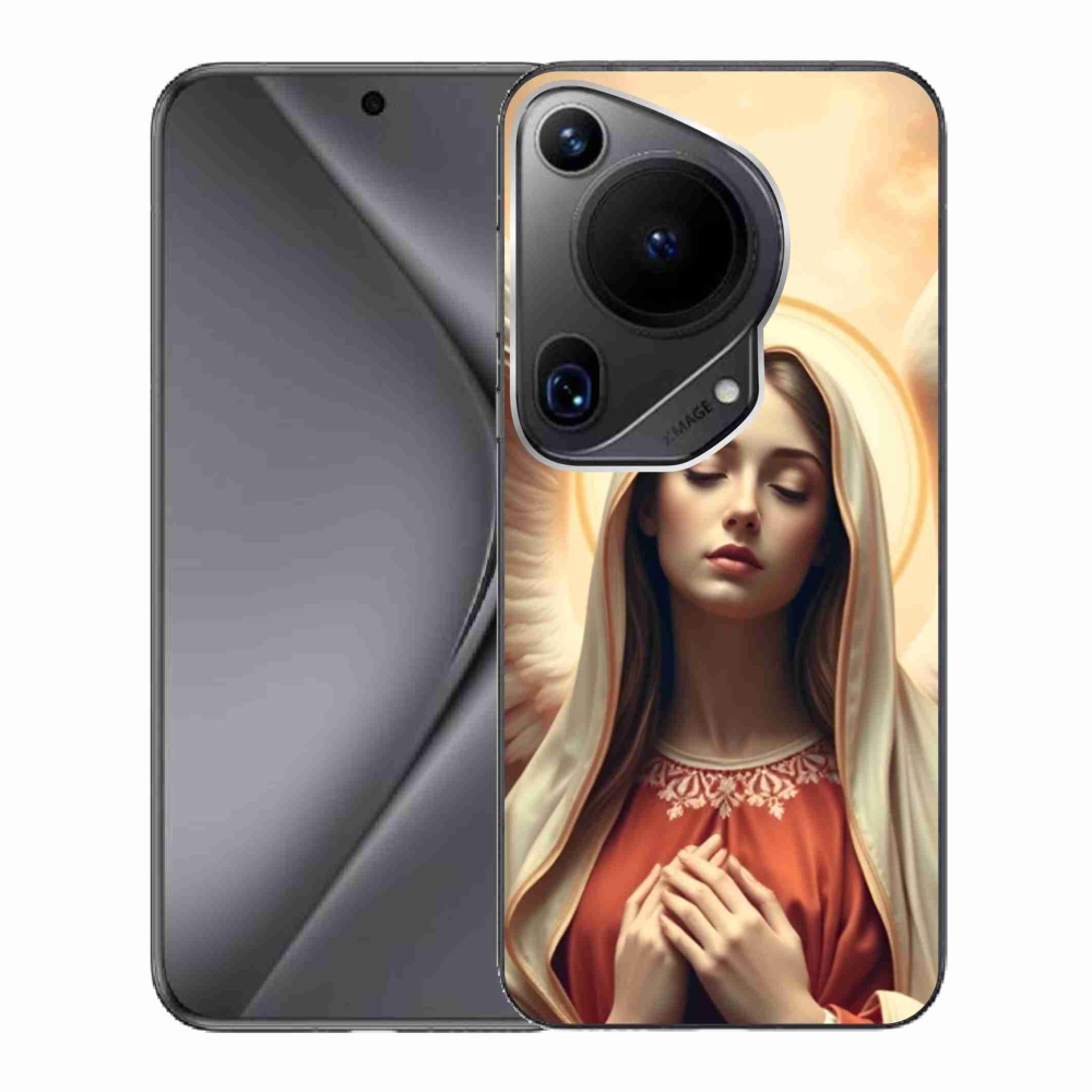 Gél borítás mmCase a Huawei Pura 70 Ultra számára - vallási motívum