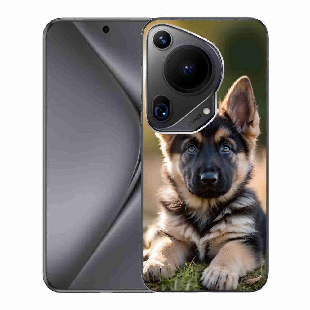 mmCase gél tok a Huawei Pura 70 Ultra-hoz – német juhászkutya a természetben