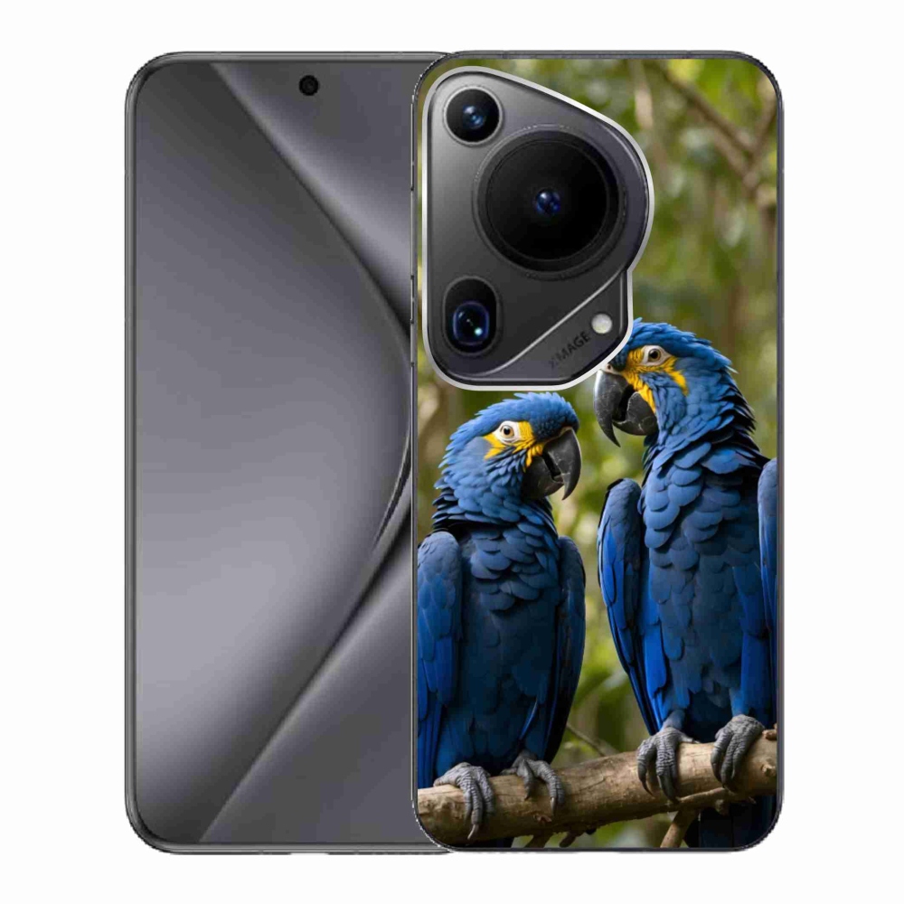 mmCase gél tok a Huawei Pura 70 Ultra-hoz – papagáj páros